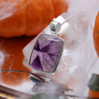 POTION - Sterling Silver & Star Amethyst Necklace