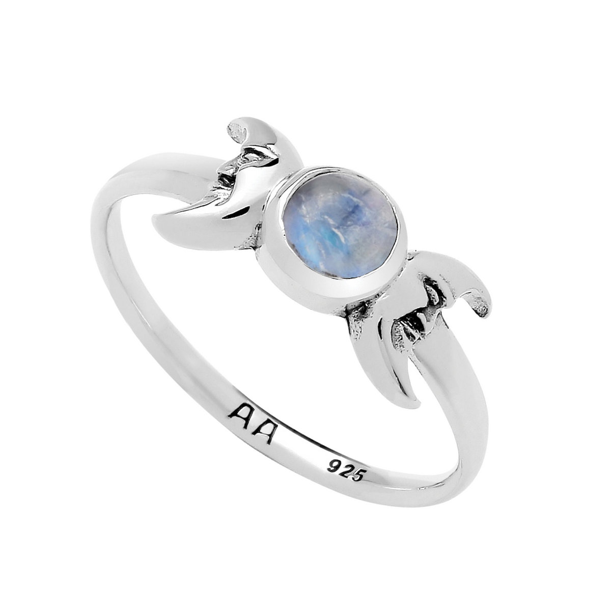 LUNA LIGHT - Sterling Silver & Moonstone Ring