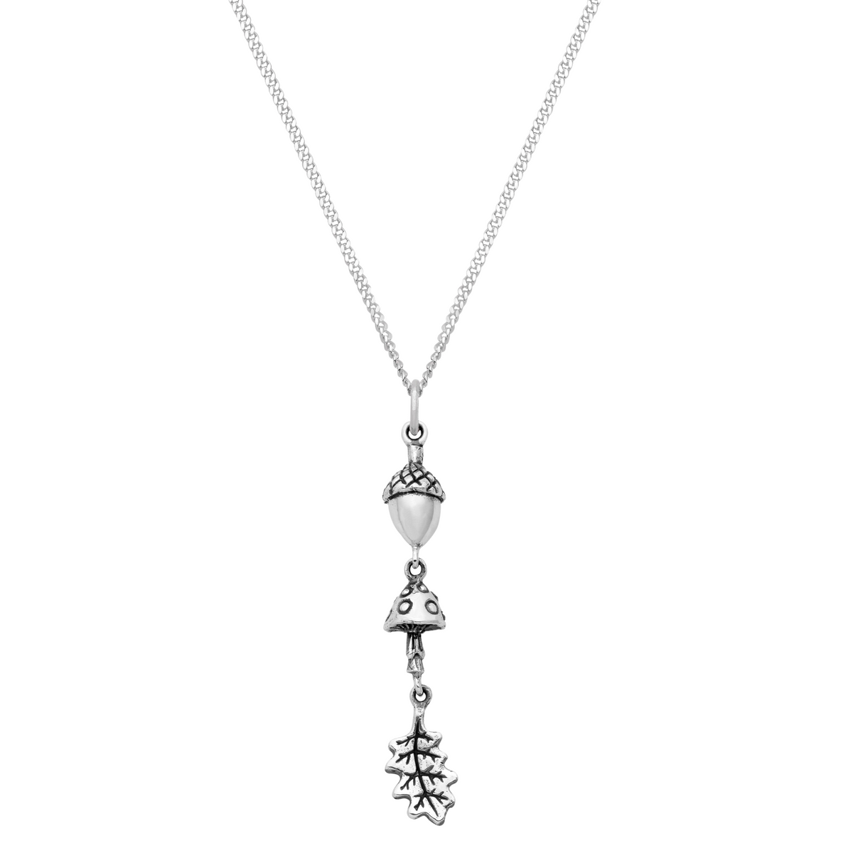 WOODLAND WALK - Sterling Silver Necklace