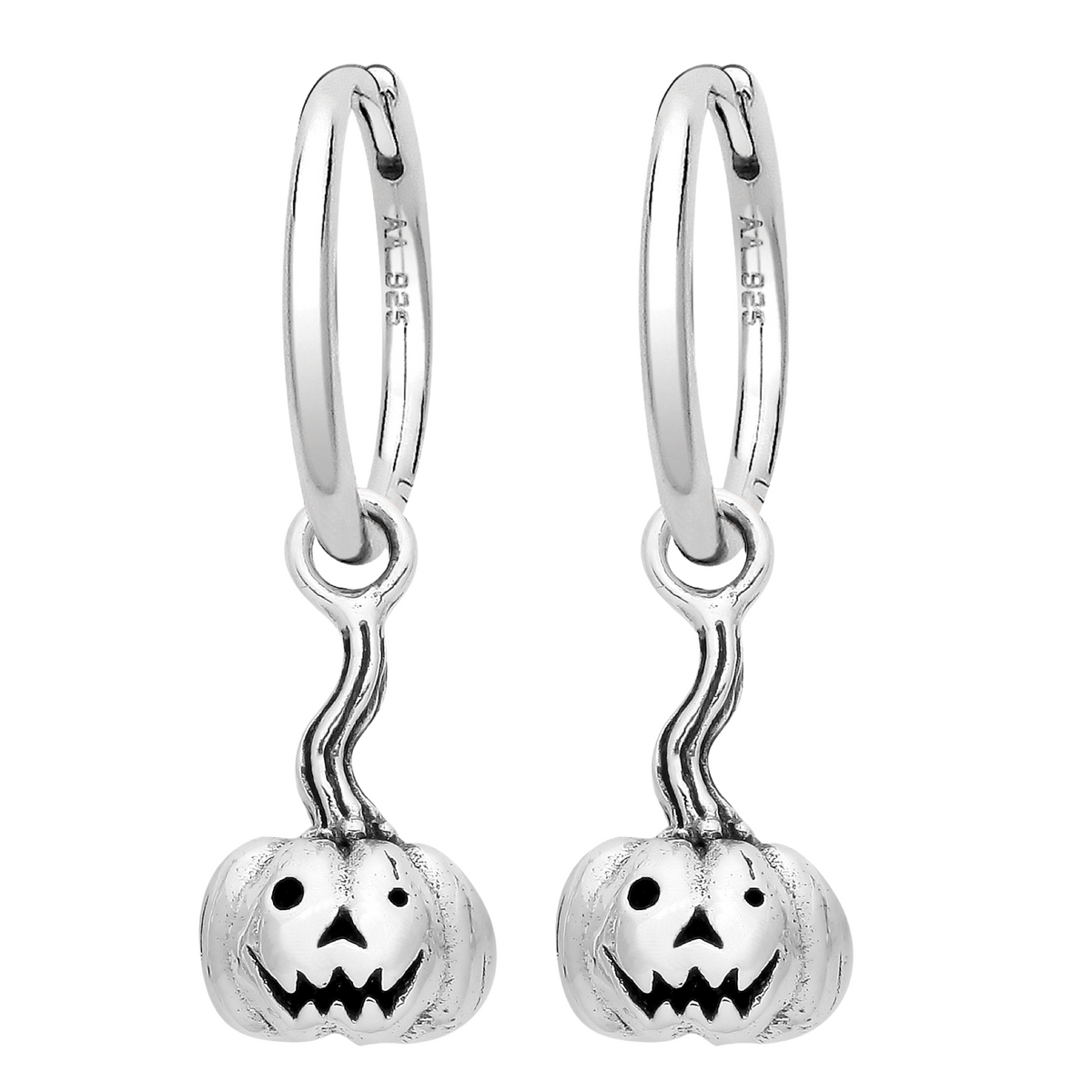 Pumpkin Halloween Gothic Alternative Alt Spooky Earrings Jewellery