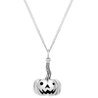 Pumpkin Halloween Gothic Alternative Alt Spooky Necklace Jewellery