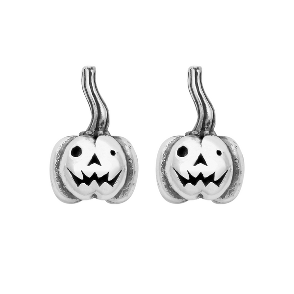 Pumpkin Halloween Gothic Alternative Alt Spooky Earrings Jewellery