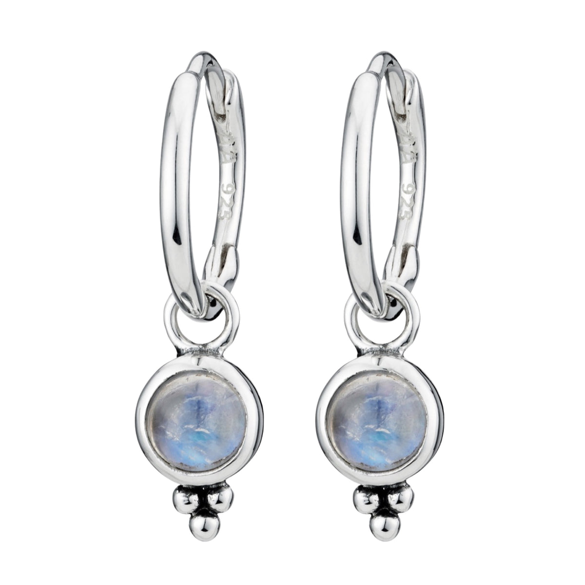 MOONCHILD - Sterling Silver Necklace & Hoop Gift Set