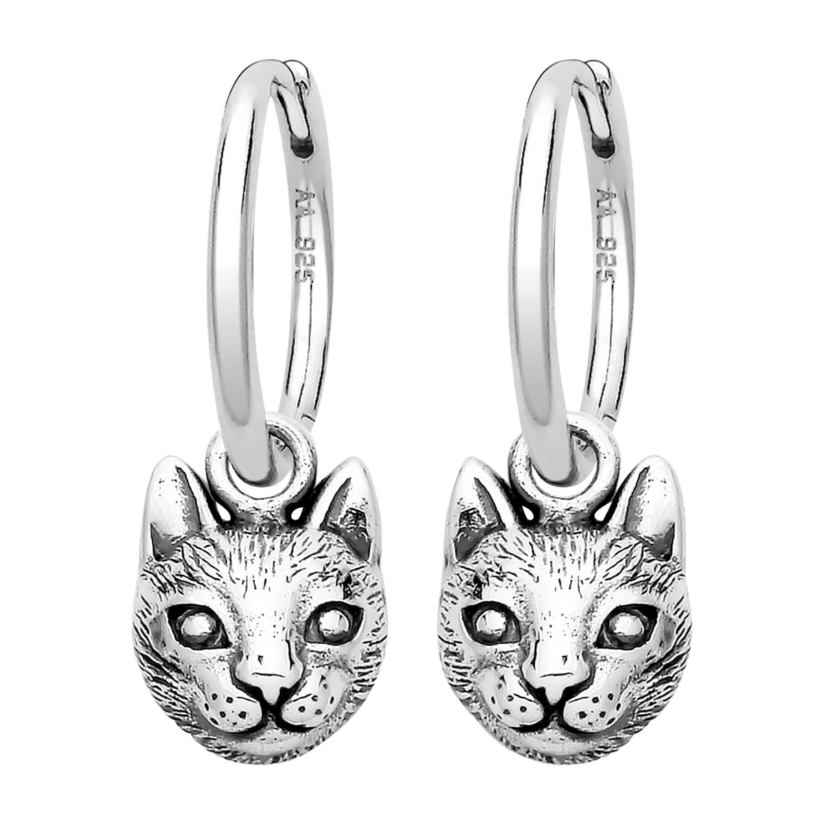 CATS & RATS - Sterling Silver Hoop Gift Set