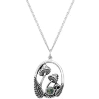 FABLE - Sterling Silver Necklace & Hoop Gift Set