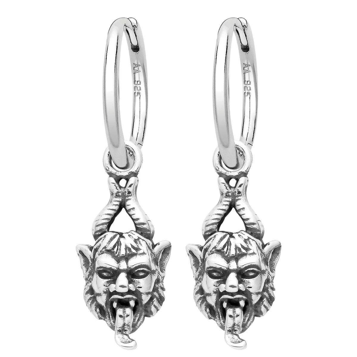 KRAMPUS - Sterling Silver Hoops