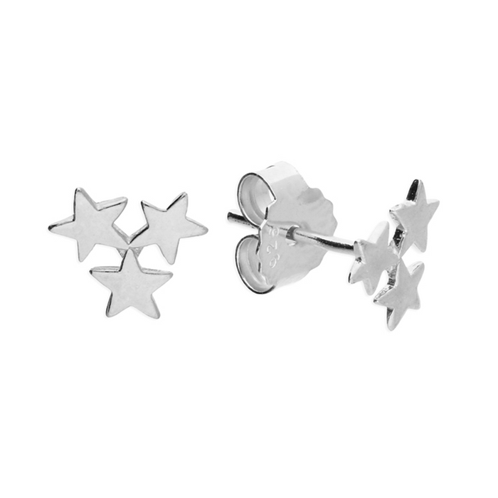 STAR BRIGHT - Sterling Silver Studs
