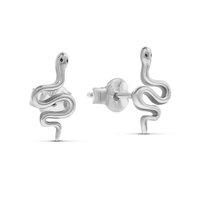 TREE SNAKE - Sterling Silver Studs