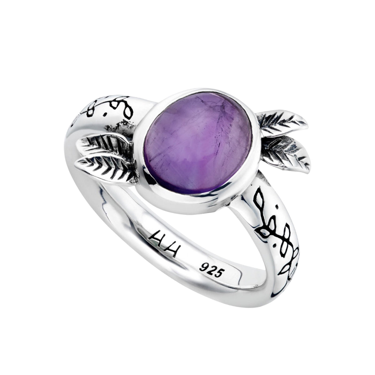 EVERGREEN - Sterling Silver & Amethyst Ring