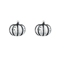 pumpkin stud earrings Halloween alternative witchy jewellery