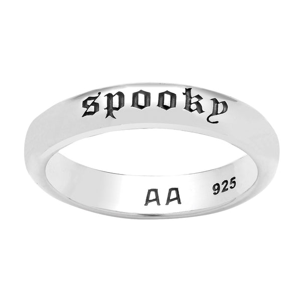 YOU ARE SPOOKY - Sterling Silver Ring