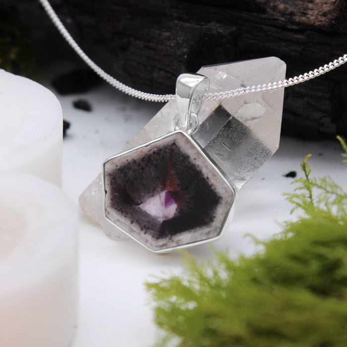 PORTAL - Sterling Silver & Super Amethyst Necklace