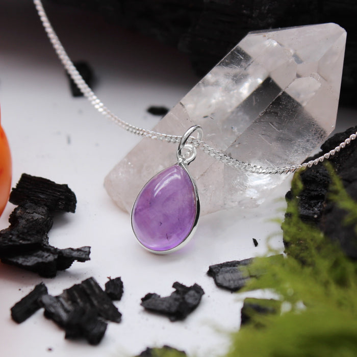 ARCANE - Sterling Silver & Amethyst Necklace