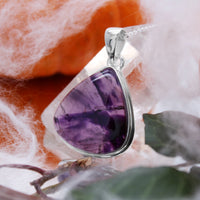 POTION - Sterling Silver & Star Amethyst Necklace