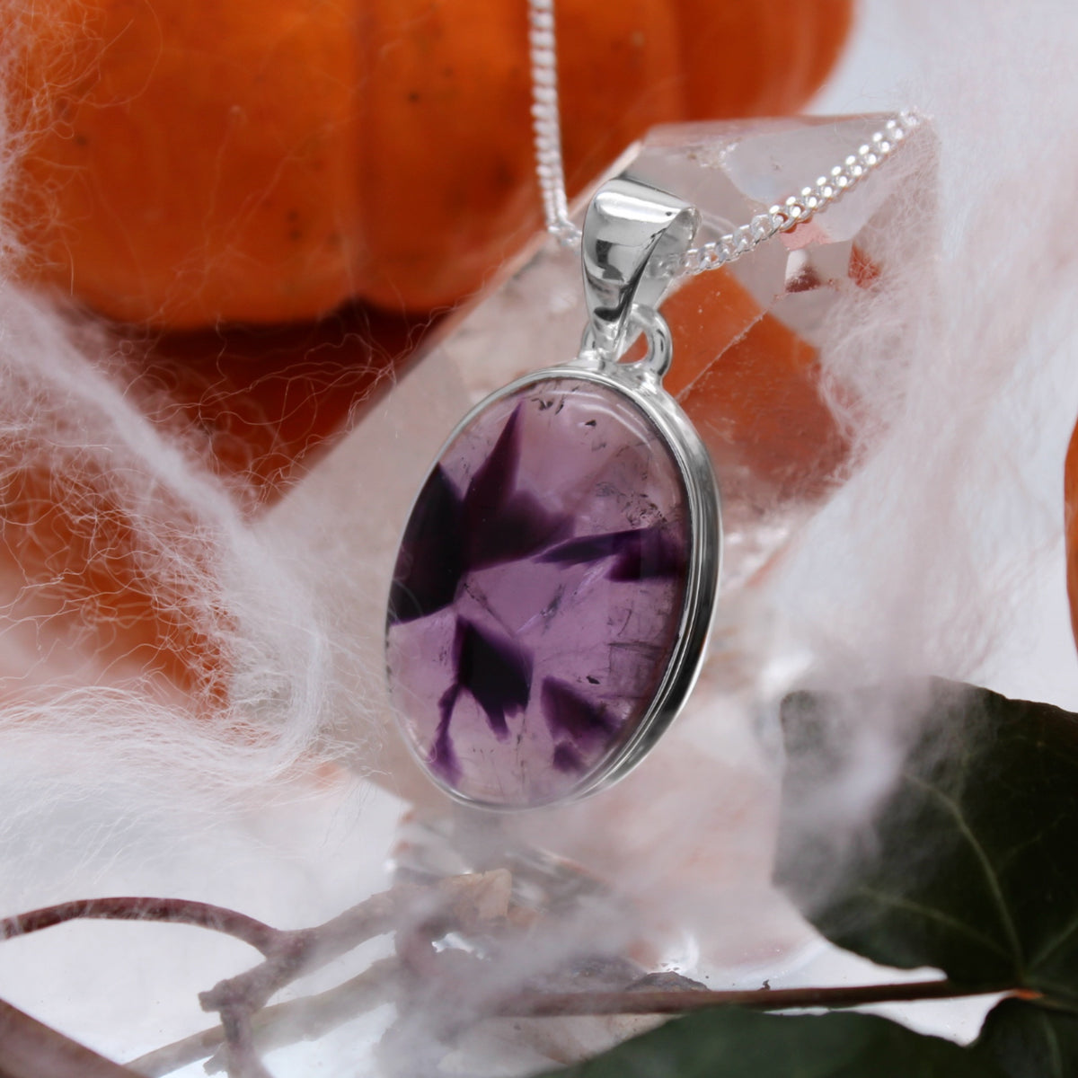 POTION - Sterling Silver & Star Amethyst Necklace