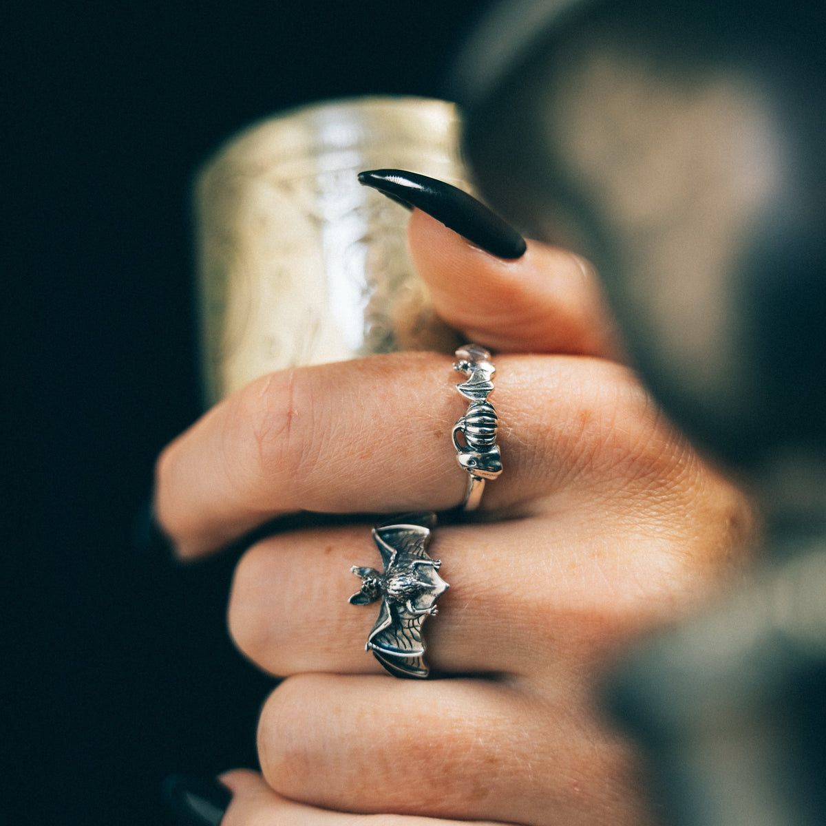 NIGHT FLIGHT - Sterling Silver Ring