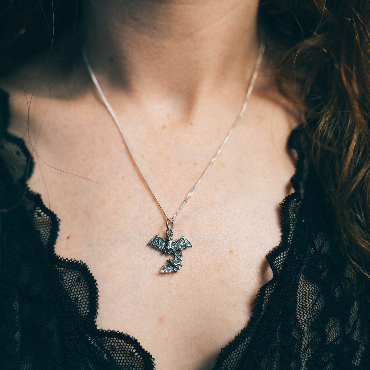 FRIGHT FLIGHT - Sterling Silver Necklace