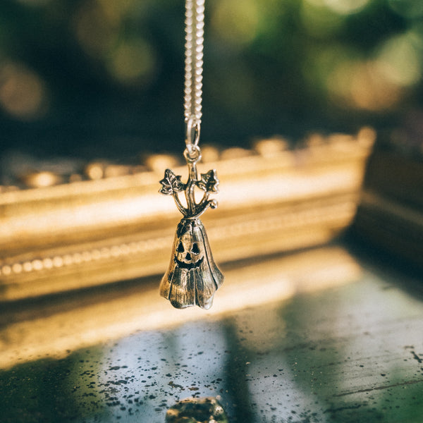 OOKY the PUMPKIN - Sterling Silver Necklace