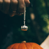 ROLY the PUMPKIN - Sterling Silver Necklace