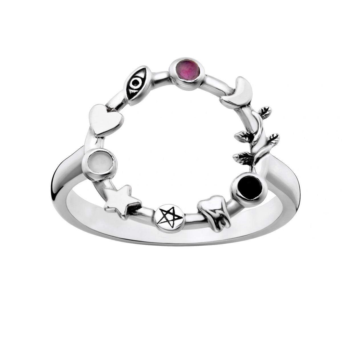 ENCHANTMENT - Sterling Silver & Gemstone Ring