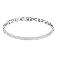 TWILIGHT - Sterling Silver Bangle